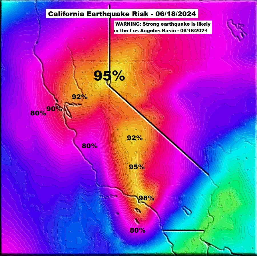 San Francisco Earthquake Prediction and Forecast Map